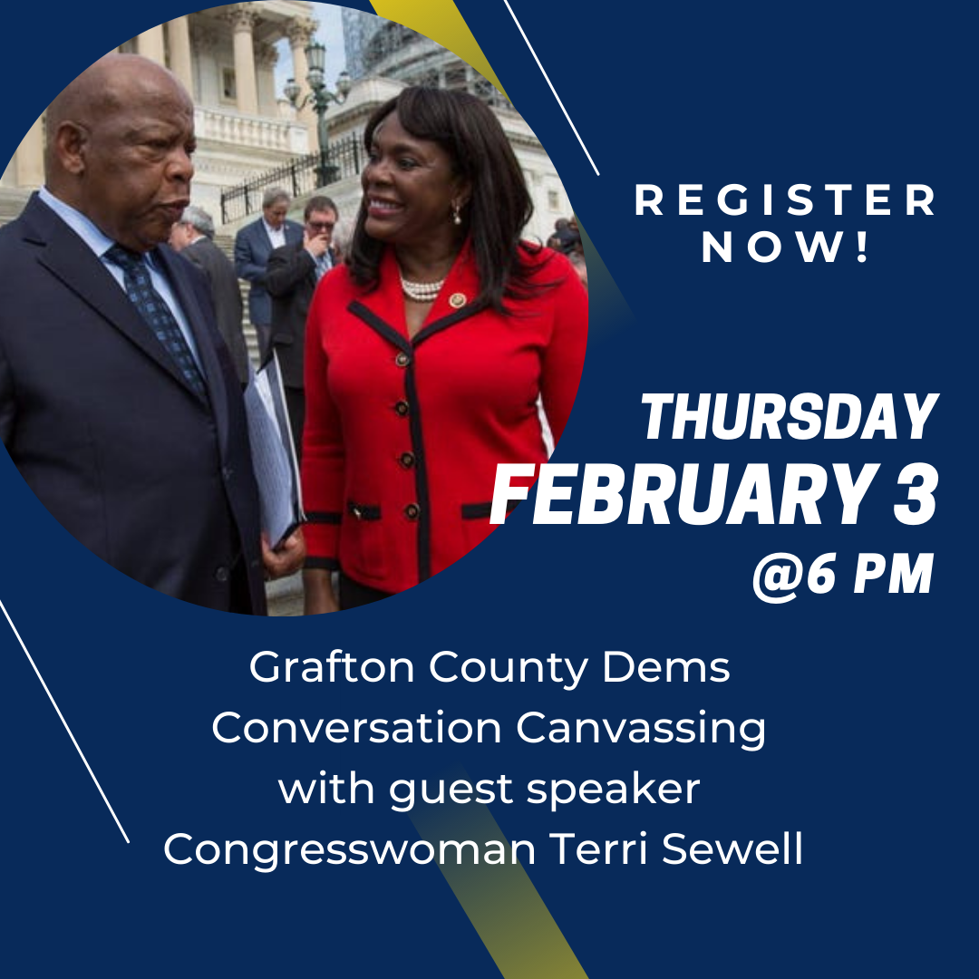 Conversation Canvassing,  February 3, @ 6 pm